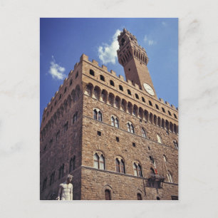Europe, Italy, Florence. The mediaeval Plazzo Postcard