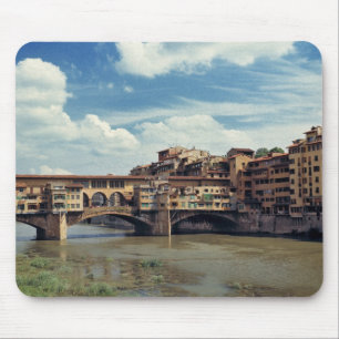 Europe, Italy, Florence. The Ponte Vecchio Mouse Pad