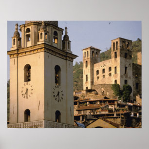 Europe, Italy, Liguria, Dolceacqua: Riviera di Poster