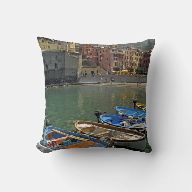 Europe, Italy, Liguria region, Cinque Terre, 2 Cushion (Front)