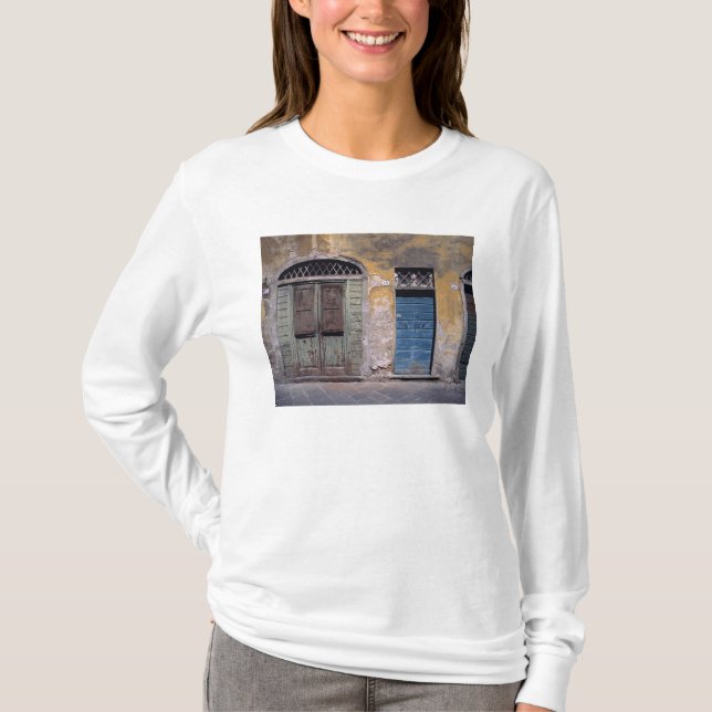 Europe, Italy, Lucca. These old doors add T-Shirt (Front)