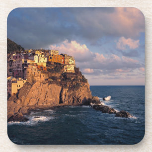 Europe, Italy, Manarola. The cliff-nestled Coaster