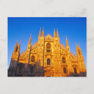 Europe, Italy, Milan, Cathedral of Milan Postcard