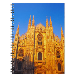 Europe, Italy, Milan, Cathedral of Milan Spiral Notebook