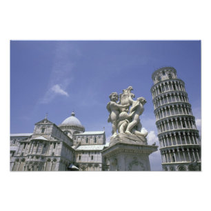 Europe, Italy, Pisa, Leaning Tower of Pisa Photo Print