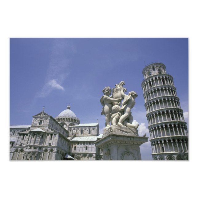 Europe, Italy, Pisa, Leaning Tower of Pisa Photo Print (Front)