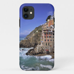 Europe, Italy, Riomaggiore. Riomaggiore is built Case-Mate iPhone Case