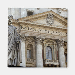 Europe, Italy, Rome. St. Peter's Basilica (aka 2 Magnet