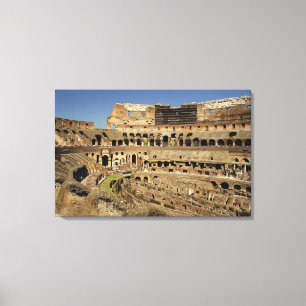 Europe, Italy, Rome. The Colosseum (aka Canvas Print
