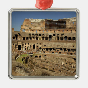 Europe, Italy, Rome. The Colosseum (aka Metal Tree Decoration