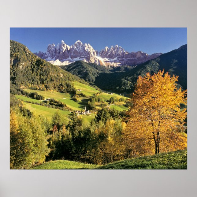 Europe, Italy, Santa Magdalena. The tiny Poster (Front)