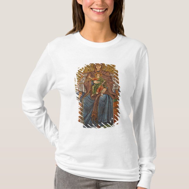 Europe, Italy, Sicily, Taormina. Madonna & child T-Shirt (Front)