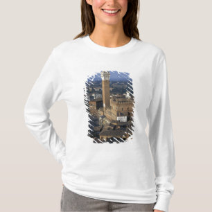 Europe, Italy, Siena. Town overview T-Shirt