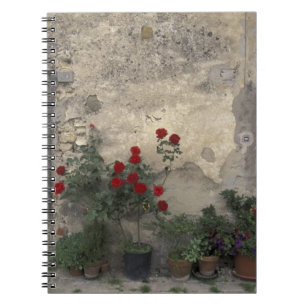 Europe, Italy, Tuscany, Chianti, Tuscan doorway; Notebook