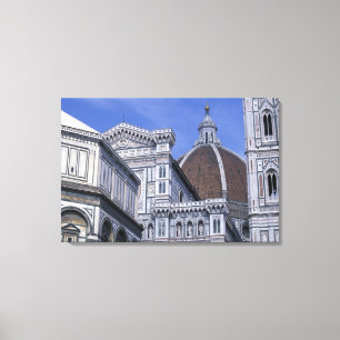 Europe, Italy, Tuscany, Florence. Piazza del 2 Canvas Print