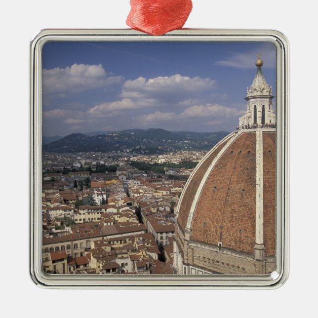Europe, Italy, Tuscany, Florence. Piazza del Metal Tree Decoration (Front)