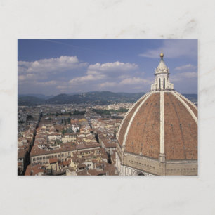 Europe, Italy, Tuscany, Florence. Piazza del Postcard