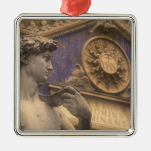 Europe, Italy, Tuscany, Florence, Piazza della Metal Tree Decoration