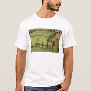 Europe, Italy, Tuscany, Monticchiello. Curvy T-Shirt