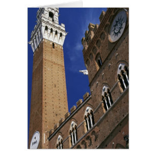 Europe, Italy, Tuscany, Siena. Torre del