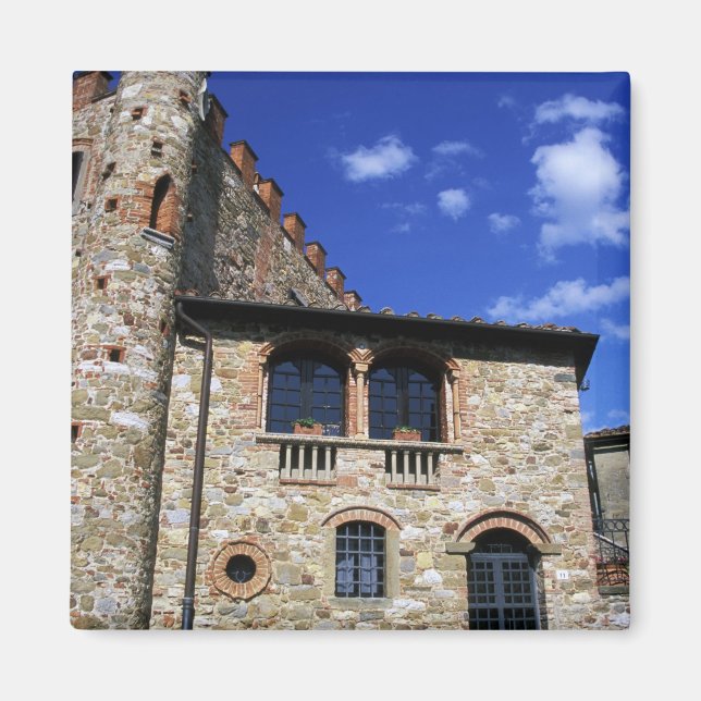 Europe, Italy, Umbria, Chianti, Montebenichi. Magnet (Front)