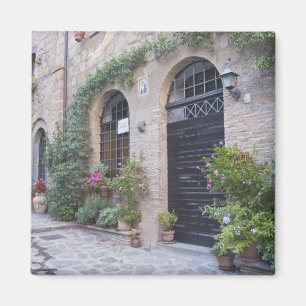 Europe, Italy, Umbria, Civita, Traditional House Magnet