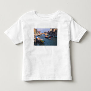 Europe, Italy, Venice. Boats bringing in Toddler T-Shirt