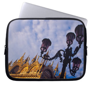 Europe, Italy, Venice. Byzantine Basilica and Laptop Sleeve