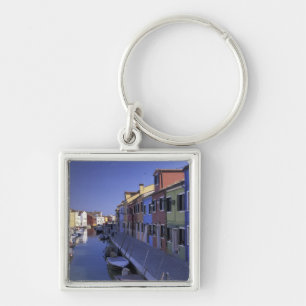 Europe, Italy, Venice, Murano Island, Colourful Key Ring