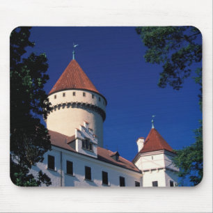 Europe, Konopiste Castle, Czech Republic, statue Mouse Pad