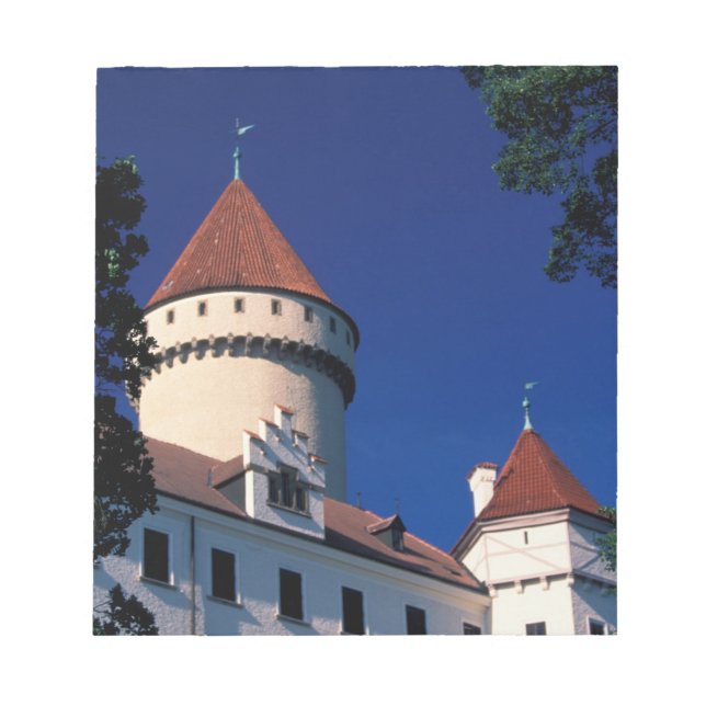 Europe, Konopiste Castle, Czech Republic, statue Notepad (Front)