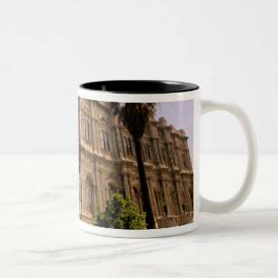 Europe, Middle East, Istanbul. The Bosphorus, Two-Tone Coffee Mug