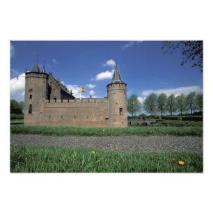 Europe, Netherlands, Muiden Muiden Castle Photo Print