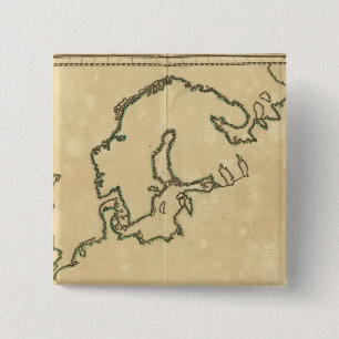 Europe Outline 2 15 Cm Square Badge