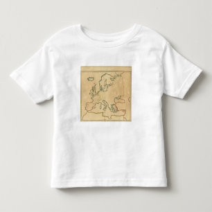 Europe Outline Toddler T-Shirt