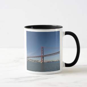 Europe, Portugal, Lisbon aka Lisboa). Ponte Mug