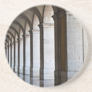 Europe, Portugal, Lisbon. Columns Of The Arcade Coaster
