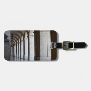 Europe, Portugal, Lisbon. Columns Of The Arcade Luggage Tag