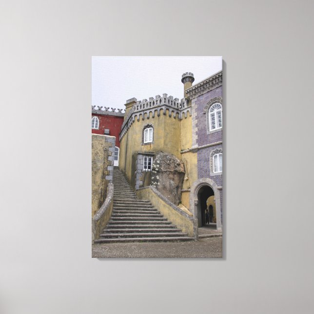 Europe, Portugal, Sintra. The Pena National 2 Canvas Print (Front)