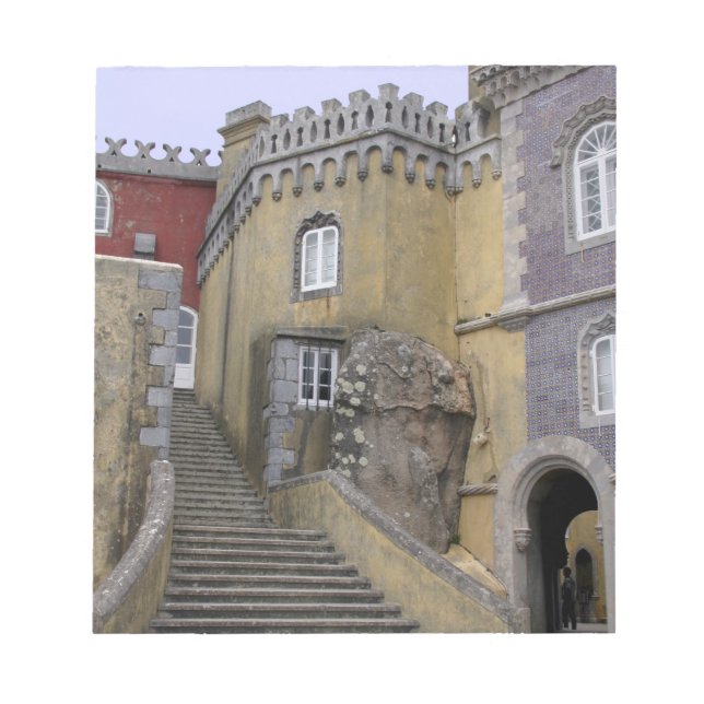 Europe, Portugal, Sintra. The Pena National 2 Notepad (Front)