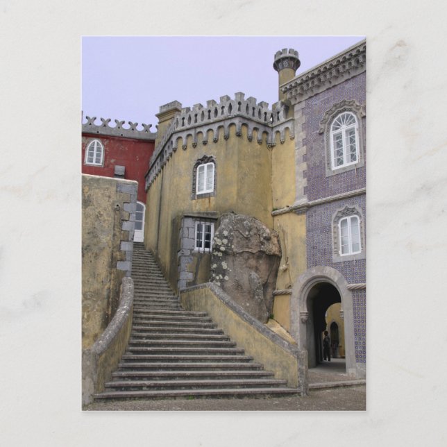 Europe, Portugal, Sintra. The Pena National 2 Postcard (Front)