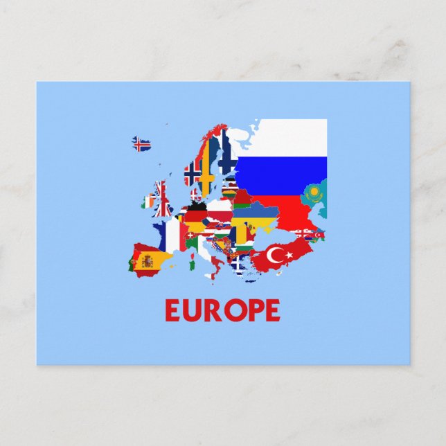 EUROPE POSTCARD (Front)