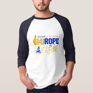 Europe Rocks! shirt - choose style & colour