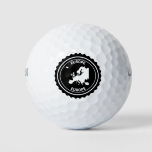 Europe rubber stamp golf balls