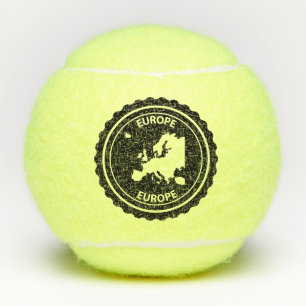 Europe rubber stamp tennis balls