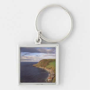 Europe, Scotland, Aberdeen. Overhead view of Key Ring