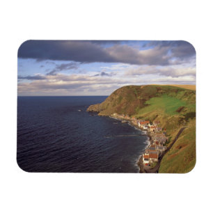 Europe, Scotland, Aberdeen. Overhead view of Magnet