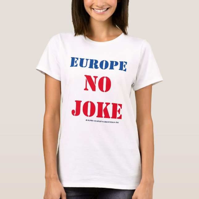 EUROPE SLOGAN T-Shirt (Front)