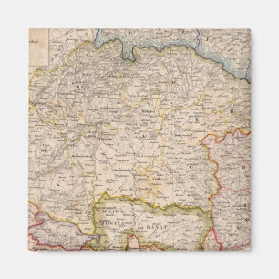 Europe, Slovakia, Hungary Magnet