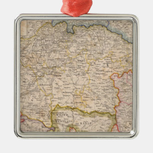 Europe, Slovakia, Hungary Metal Tree Decoration